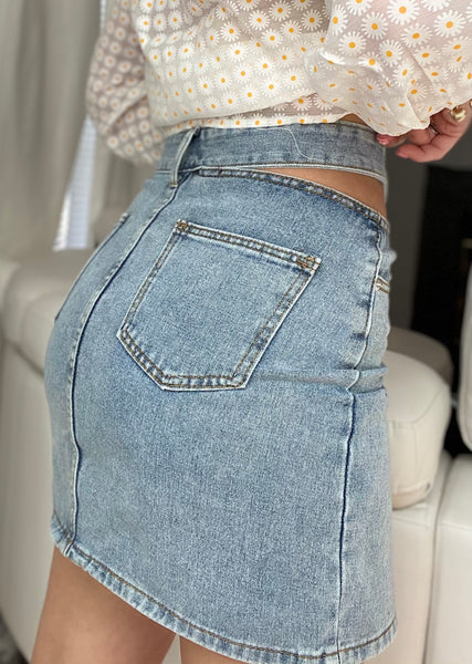 Denim Unique Skirt