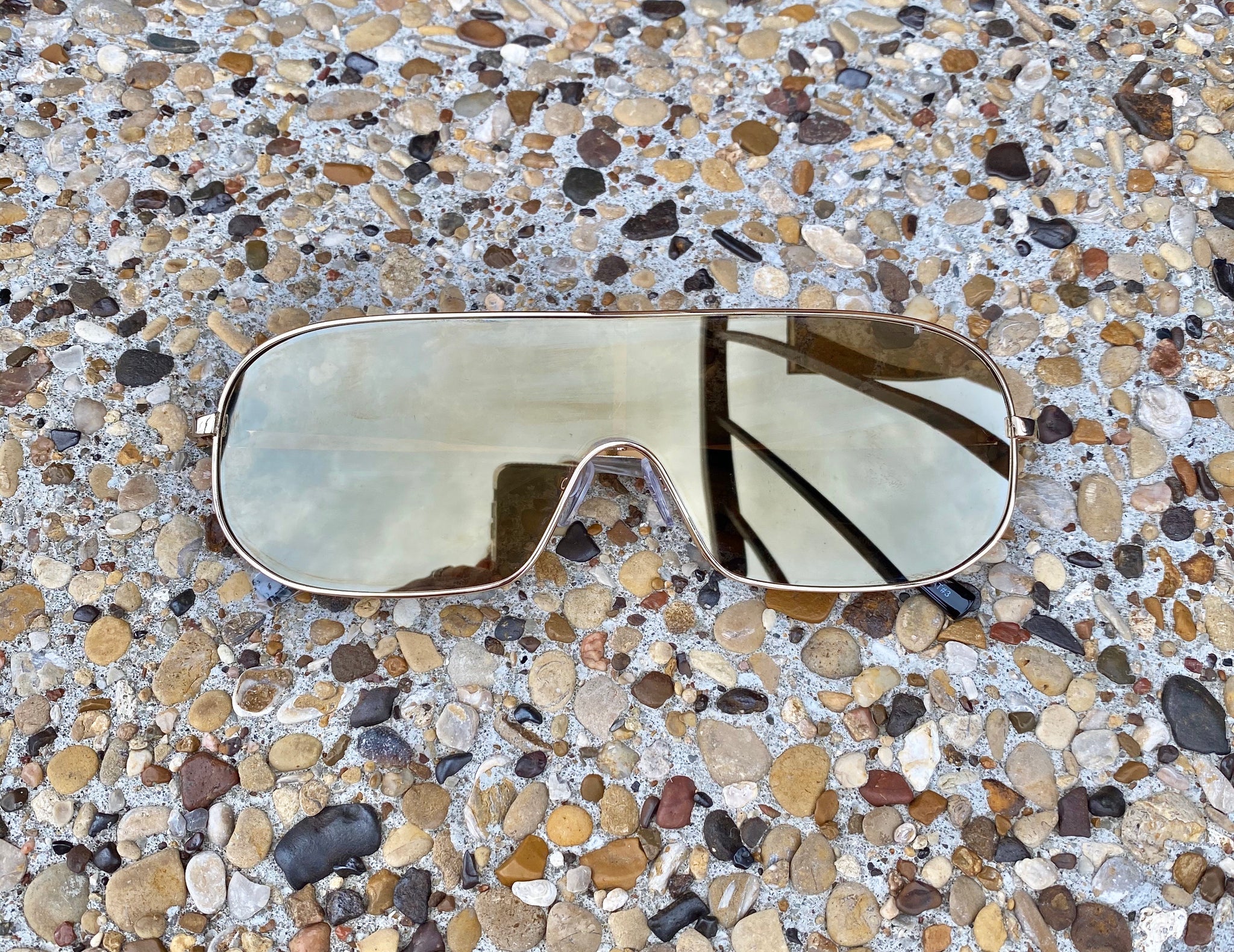 Gold Mirror Sunglasses