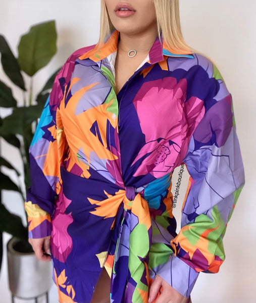 Colores Tropical Vibes Dress