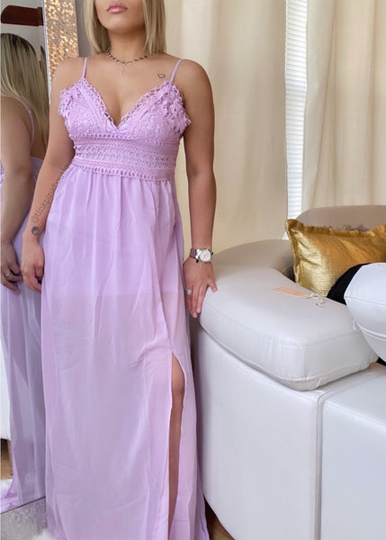 Lilac Maxi Dress