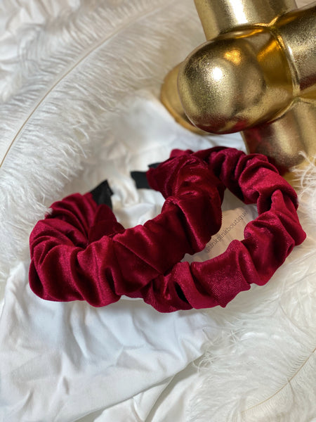 Velvet Crushed Headbands