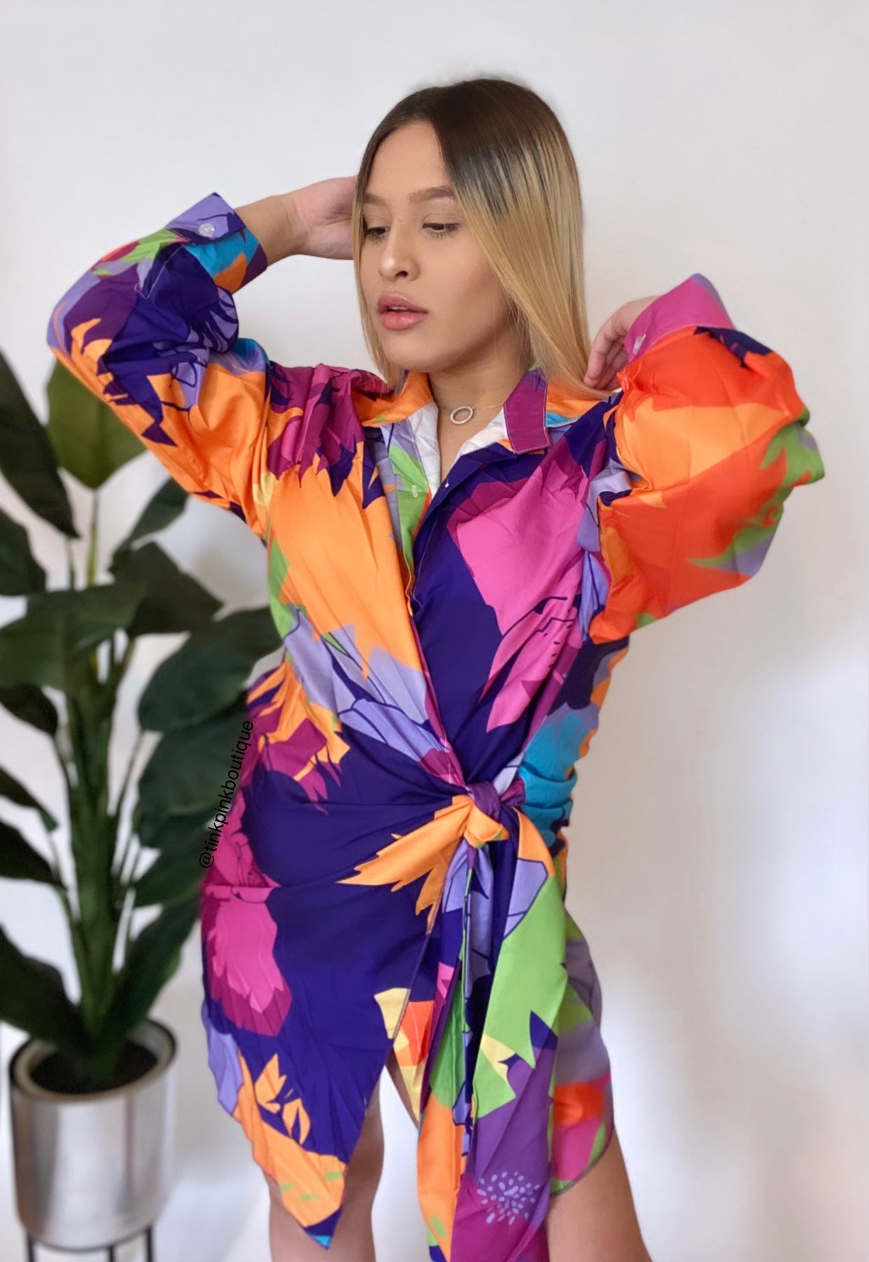 Colores Tropical Vibes Dress