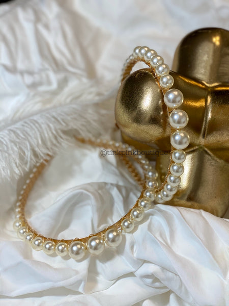 Goddess Pearl Headband